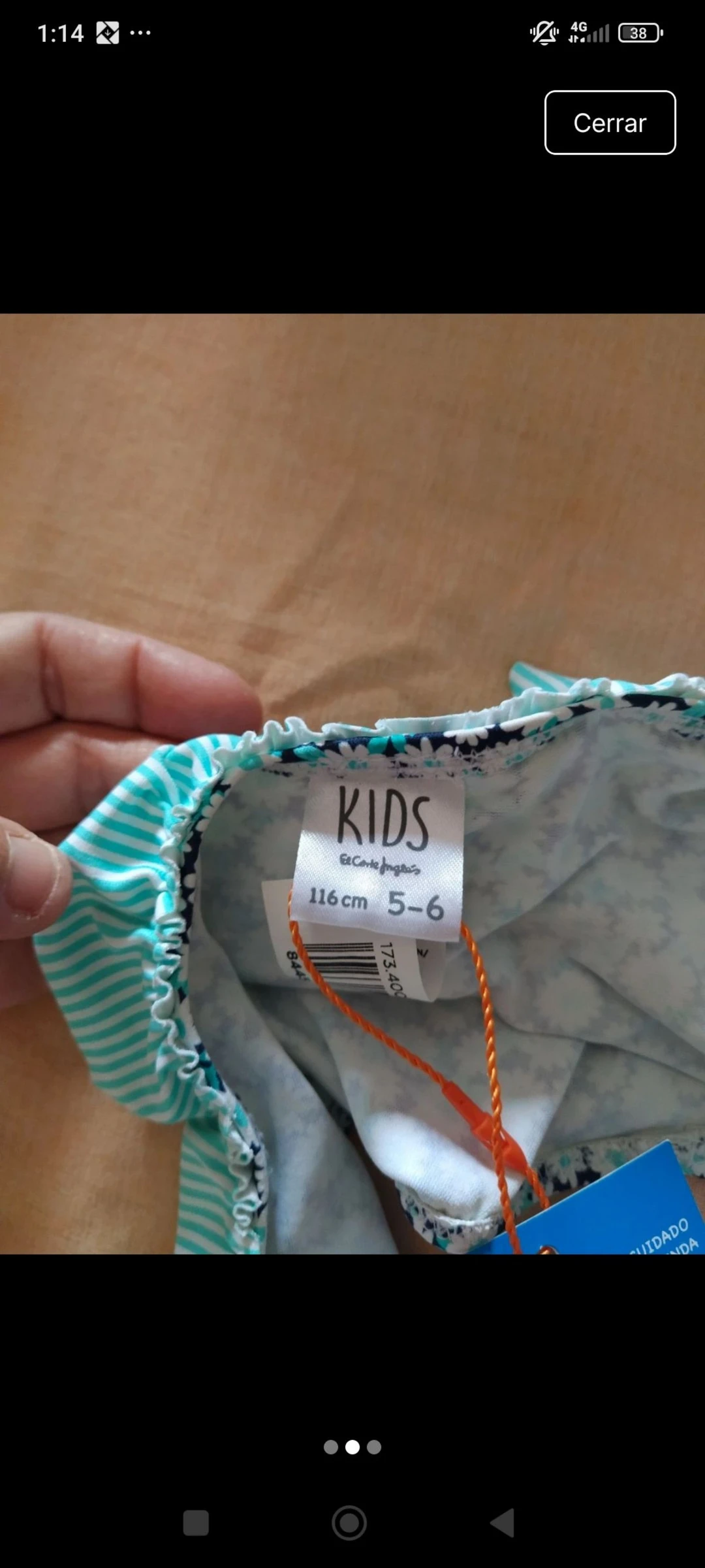 Nieuwe zwembroek voor meisjes 5-6 jaar – photo 3